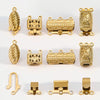 Jewelry Accessories Stainless Steel Geometric Totem Handmade Electroplating Necklace Bracelet