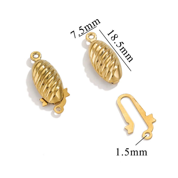Jewelry Accessories Stainless Steel Geometric Totem Handmade Electroplating Necklace Bracelet