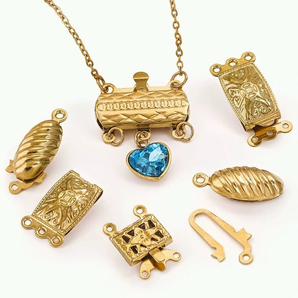 Jewelry Accessories Stainless Steel Geometric Totem Handmade Electroplating Necklace Bracelet