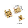 Jewelry Accessories Stainless Steel Geometric Totem Handmade Electroplating Necklace Bracelet