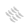 Jewelry Accessories Stainless Steel Gold Pendant With Wings Pattern Handmade Electroplated