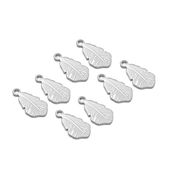Jewelry Accessories Stainless Steel Gold Pendant With Wings Pattern Handmade Electroplated