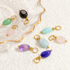 Jewelry Accessories Stainless Steel Handmade Pendant With Natural Stone