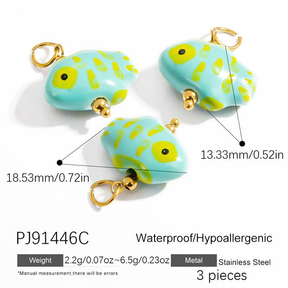 Jewelry Accessories Stainless Steel Handmade Pendant With Natural Stone