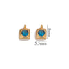 Jewelry Accessories Stainless Steel Heart And Five Pointed Star Pendant Earrings Necklace Bracelet With Electroplating