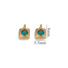 Jewelry Accessories Stainless Steel Heart And Five Pointed Star Pendant Earrings Necklace Bracelet With Electroplating