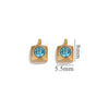 Jewelry Accessories Stainless Steel Heart And Five Pointed Star Pendant Earrings Necklace Bracelet With Electroplating