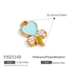 Jewelry Accessories Stainless Steel Heart Pendant Handmade Electroplated Bracelet Necklace