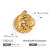 Jewelry Accessories Stainless Steel Heart Pendant Handmade Electroplated Bracelet Necklace