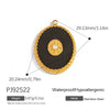 Jewelry Accessories Stainless Steel Heart Pendant Handmade Electroplated Bracelet Necklace