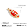 Jewelry Accessories Stainless Steel Heart Pendant Handmade Electroplated Bracelet Necklace