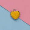 Jewelry Accessories Stainless Steel Heart Shaped Starry Pendant Electroplating