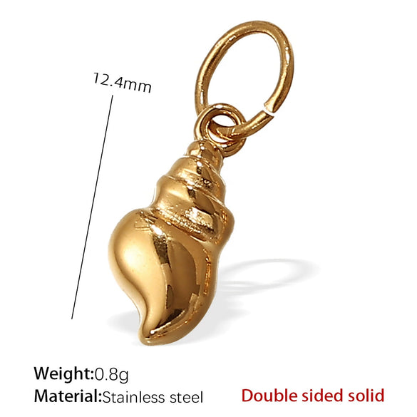Jewelry Accessories 316L Stainless Steel Heartshaped Pendant Electroplated