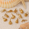 Jewelry Accessories 316L Stainless Steel Heartshaped Pendant Electroplated