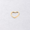 Jewelry Accessories Stainless Steel Hollow Heart Pendant And Ring With Smooth Pattern And Fine Polishing