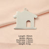 Jewelry Accessories Stainless Steel Hollow House Pendant Fine Polishing