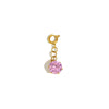 Jewelry Accessories Stainless Steel 18K Gold Plated Geometric Heart Pendant