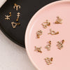 Jewelry Accessories Stainless Steel 18K Gold Plated Twelve Constellations Pendant For Women