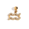 Jewelry Accessories Stainless Steel 18K Gold Plated Twelve Constellations Pendant For Women