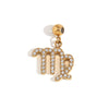 Jewelry Accessories Stainless Steel 18K Gold Plated Twelve Constellations Pendant For Women