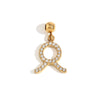 Jewelry Accessories Stainless Steel 18K Gold Plated Twelve Constellations Pendant For Women