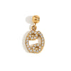 Jewelry Accessories Stainless Steel 18K Gold Plated Twelve Constellations Pendant For Women