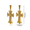 Jewelry Accessories Stainless Steel Minimalist Style Electroplated Bracelet Necklace Pendant