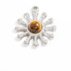 Jewelry Accessories Stainless Steel Pendant With Eyes Pattern Vacuum Electroplated