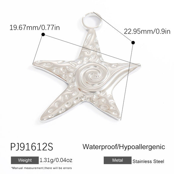 Jewelry Accessories Stainless Steel Pendant With Eyes Pattern Vacuum Electroplated