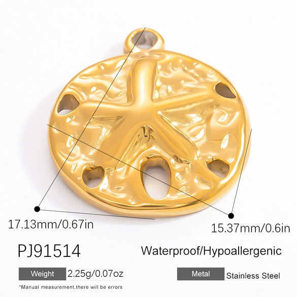Jewelry Accessories Stainless Steel Pendant With Heart Butterfly Love Pattern And Dripping Oil Design