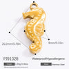 Jewelry Accessories Stainless Steel Pendant With Heart Butterfly Love Pattern And Dripping Oil Design