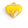 Jewelry Accessories Stainless Steel Pendant With Heart Butterfly Love Pattern And Dripping Oil Design