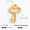 Jewelry Accessories Stainless Steel Pendant With Heart Butterfly Love Pattern And Dripping Oil Design
