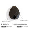 Jewelry Accessories Stainless Steel Perfume Bottle Dropshaped Cat's Eye Stone Electroplated Pendant Necklace