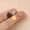 Jewelry Accessories Stainless Steel Polygon Pendant Electroplating Fashion Geometric