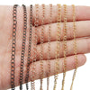 Jewelry Accessories Stainless Steel Rose Gold Electroplated Extension Chain And Tail Chain For Necklace And Bracelet