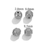 Jewelry Accessories Stainless Steel Round Bead Electroplated Drilling Bead Bracelet