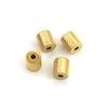 Jewelry Accessories Stainless Steel Round Bead Electroplated Drilling Bead Bracelet