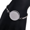 Jewelry Accessories Stainless Steel Round Diy Bracelet With Polishing Process