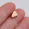 Jewelry Accessories Stainless Steel Spot Mirror Small Hole Beads Cloud Pendant Polishing Figure