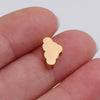 Jewelry Accessories Stainless Steel Spot Mirror Small Hole Beads Cloud Pendant Polishing Figure