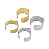 Jewelry Accessories Stainless Steel Ushaped Ring Ear Buckle With Circle Pattern Welding Highgrade Real Gold Nonfading Electroplating
