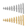 Jewelry Accessories Stainless Steel Vacuum Plated Bead Chain Pipe Buckle Connector Glossy Geometric Literary And Artistic