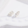 Jewelry Accessories Sterling Silver Doublerow Spacer Microinlay Threerow Pearl Beads Rectangular Zirconia Diy Handmade
