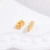 Jewelry Accessories Sterling Silver Doublerow Spacer Microinlay Threerow Pearl Beads Rectangular Zirconia Diy Handmade