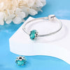 Jewelry Accessories Sterling Silver Glass Beads Dripping Oil Style Charm Beads For Bracelet Necklace