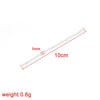 Jewelry Accessories Tail Chain Stainless Steel Electroplating Diy Handmade Simple Style