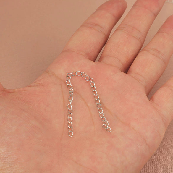 Jewelry Accessories Tail Chain Stainless Steel Electroplating Diy Handmade Simple Style