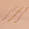 Jewelry Accessories Tail Chain Stainless Steel Electroplating Diy Handmade Simple Style