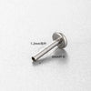 Jewelry Accessories Titanium Alloy Horseshoe Ring Polishing Fashion Geometric Diy Puncture